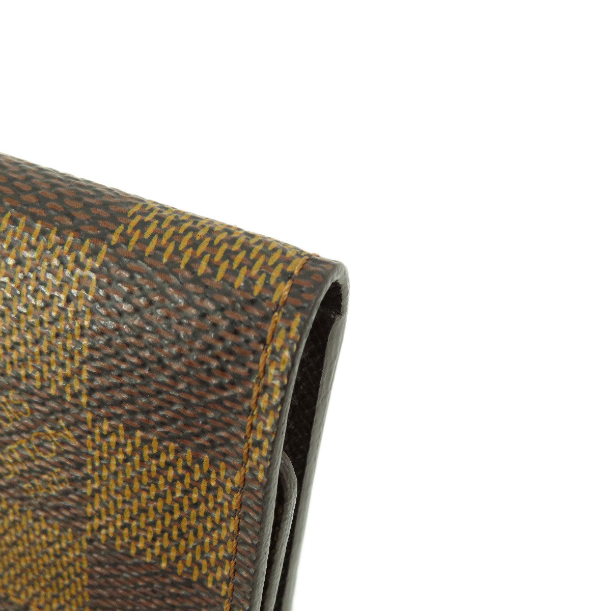 LOUIS VUITTON Key case Key holder N62630 Damier canvas Brown Multicles6 Damier Ebene