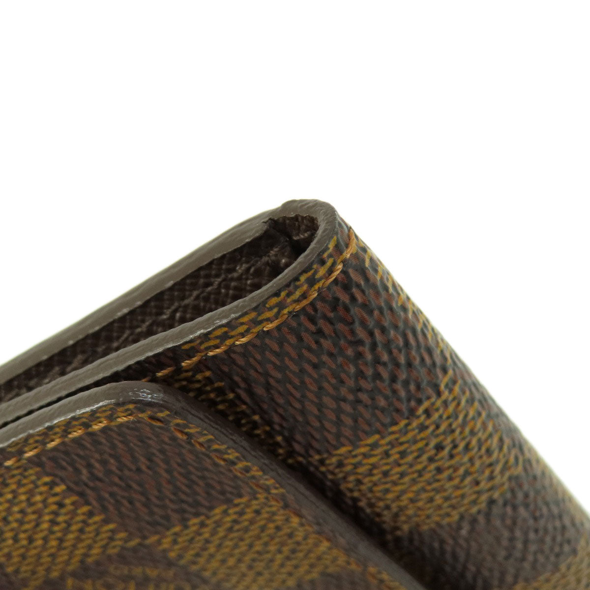 LOUIS VUITTON Key case Key holder N62630 Damier canvas Brown Multicles6 Damier Ebene