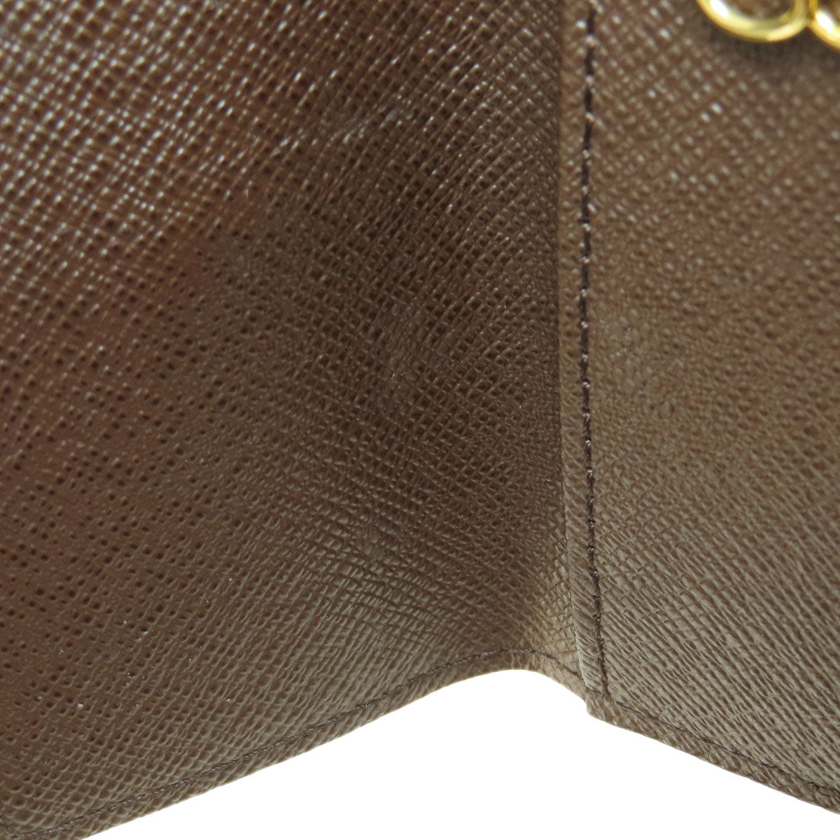 LOUIS VUITTON Key case Key holder N62630 Damier canvas Brown Multicles6 Damier Ebene
