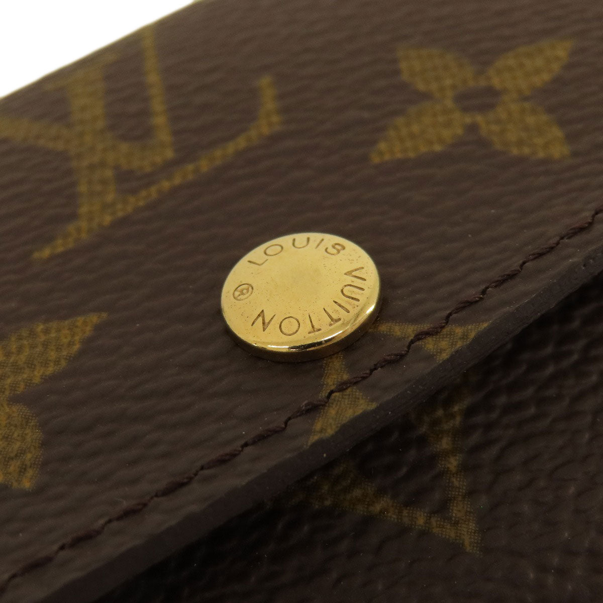 LOUIS VUITTON Key case Key holder M62630 Monogram canvas Brown Multicles6 Monogram