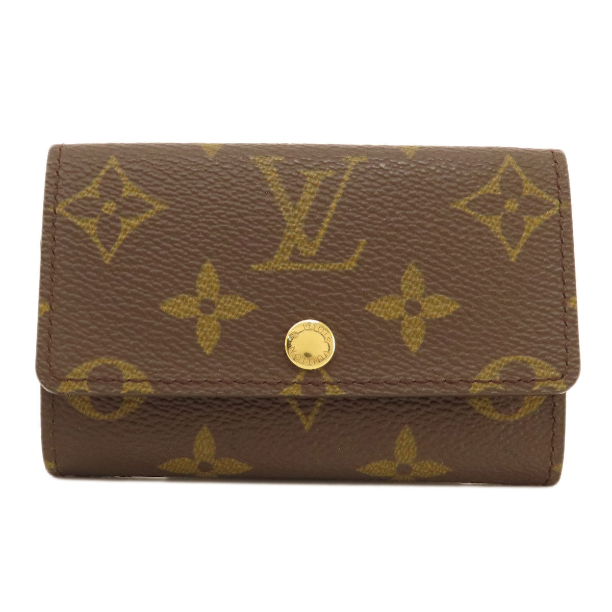 LOUIS VUITTON Key case Key holder M62630 Monogram canvas Brown Multicles6 Monogram