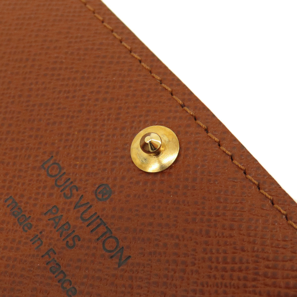 LOUIS VUITTON Key case Key holder M62630 Monogram canvas Brown Multicles6 Monogram