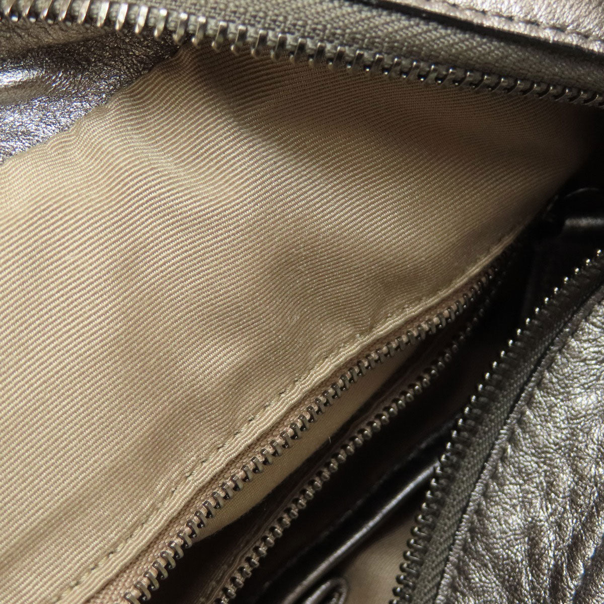 BURBERRY Handbag PVC beige Nova Check Flower Embossed
