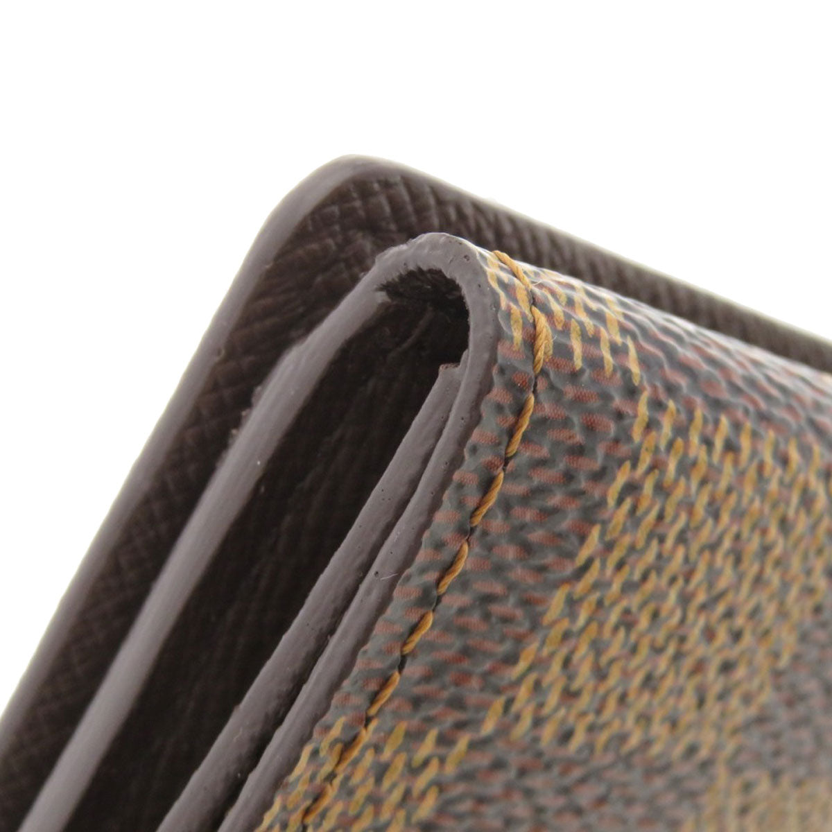 LOUIS VUITTON Coin case N62925 Damier canvas Brown Ludlow Damier Ebene