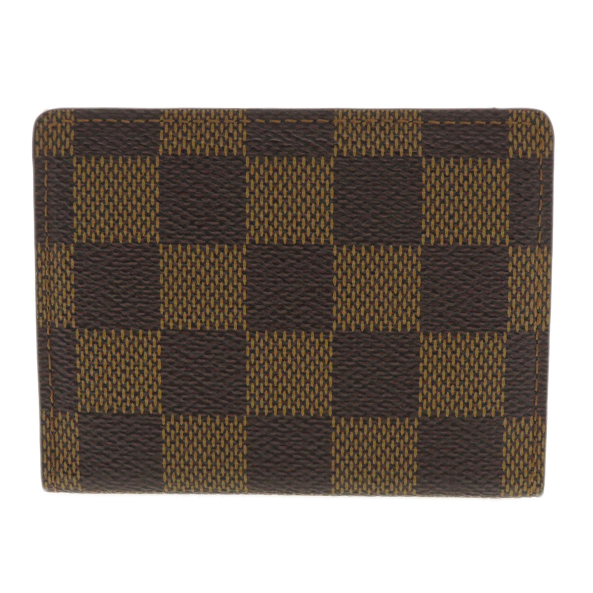 LOUIS VUITTON Coin case N62925 Damier canvas Brown Ludlow Damier Ebene