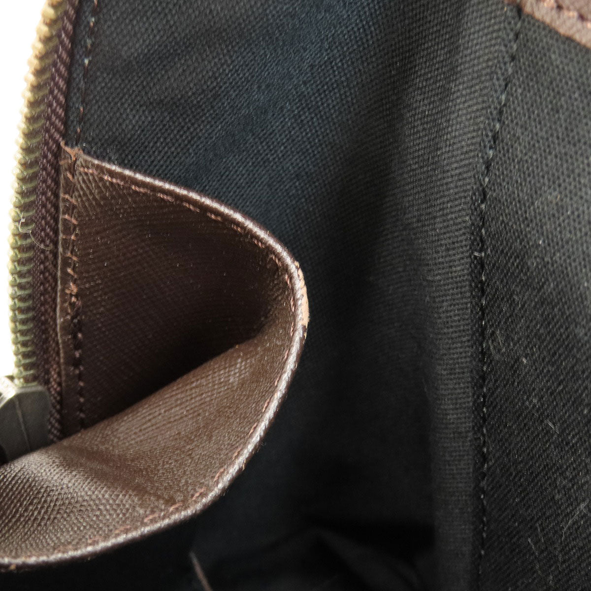 BURBERRY Handbag canvas Brown Nova Check