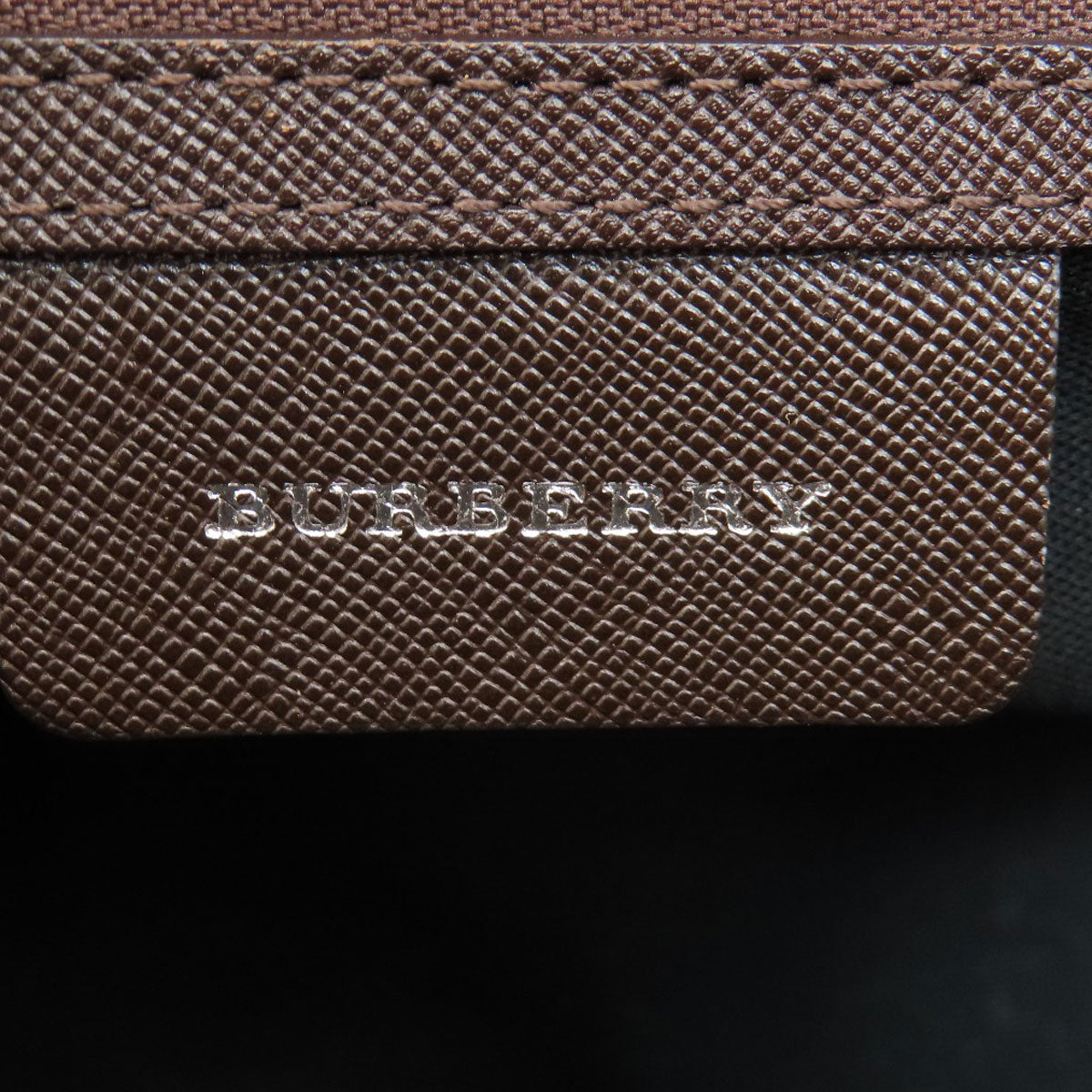 BURBERRY Handbag canvas Brown Nova Check