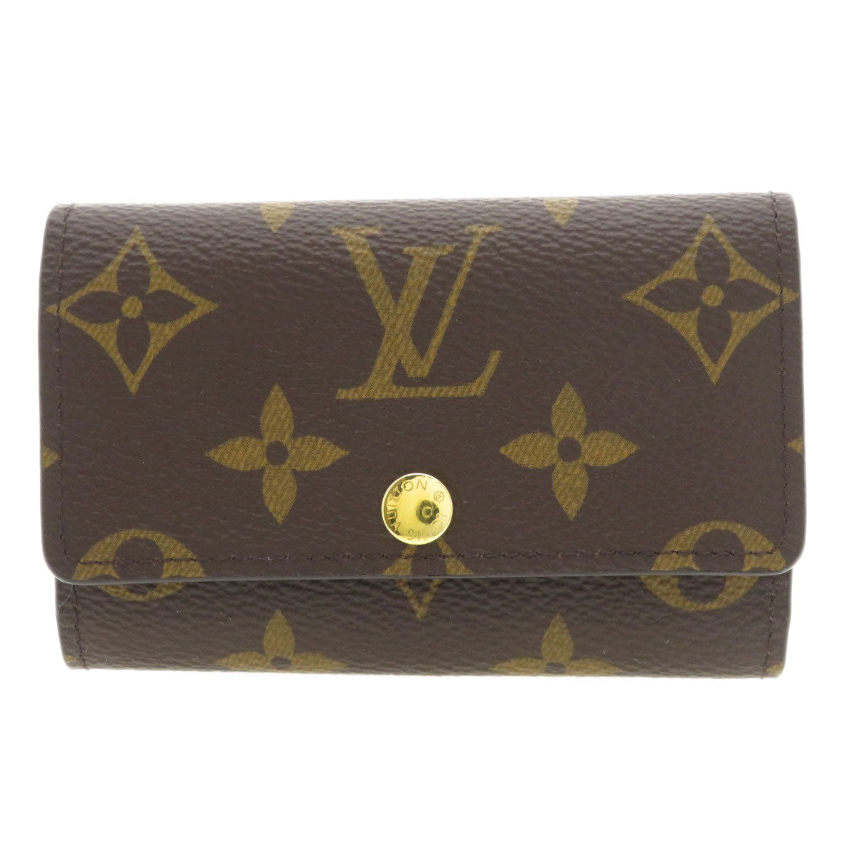 LOUIS VUITTON Key case Key holder M62630 Monogram canvas Brown Multicles6 Monogram