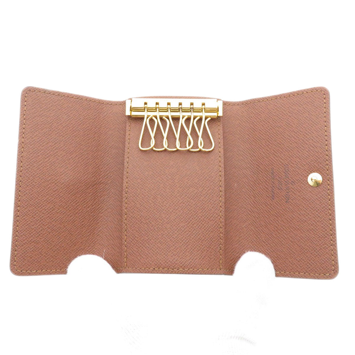 LOUIS VUITTON Key case Key holder M62630 Monogram canvas Brown Multicles6 Monogram
