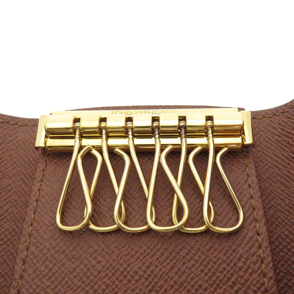 LOUIS VUITTON Key case Key holder M62630 Monogram canvas Brown Multicles6 Monogram