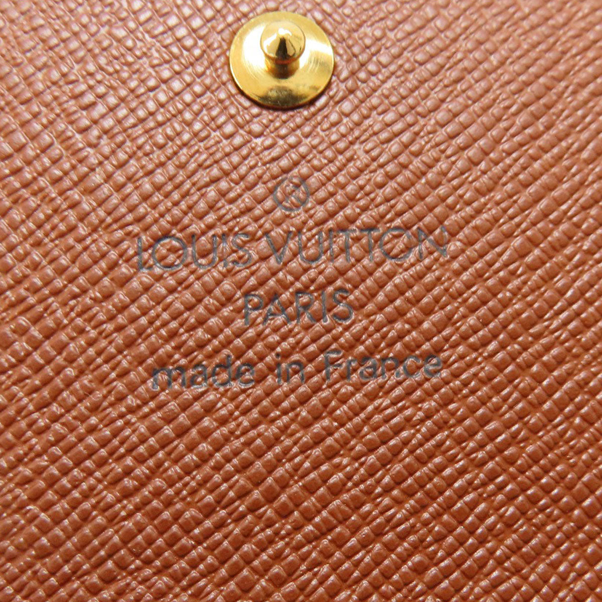 LOUIS VUITTON Key case Key holder M62630 Monogram canvas Brown Multicles6 Monogram