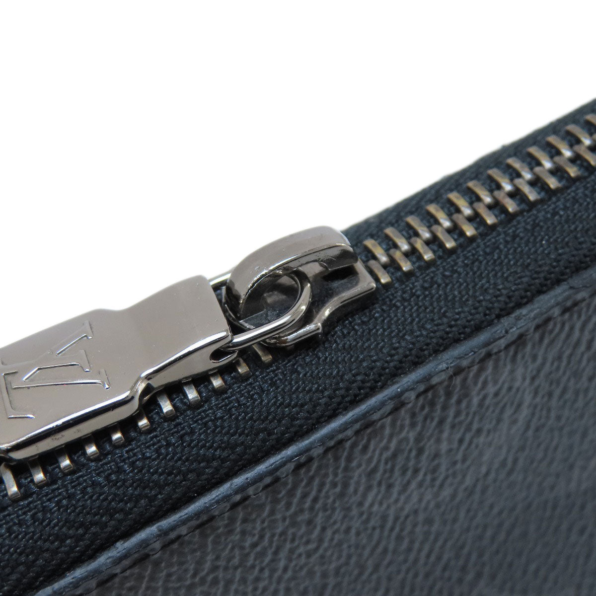 LOUIS VUITTON Long Wallet Purse M62295 Monogram Eclipse black Zippy wallet ã» Vertical