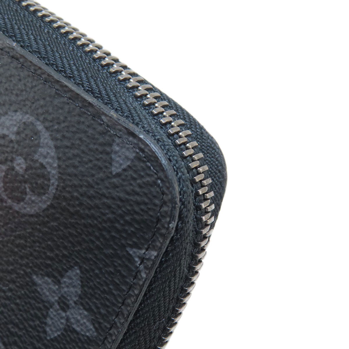 LOUIS VUITTON Long Wallet Purse M62295 Monogram Eclipse black Zippy wallet ã» Vertical