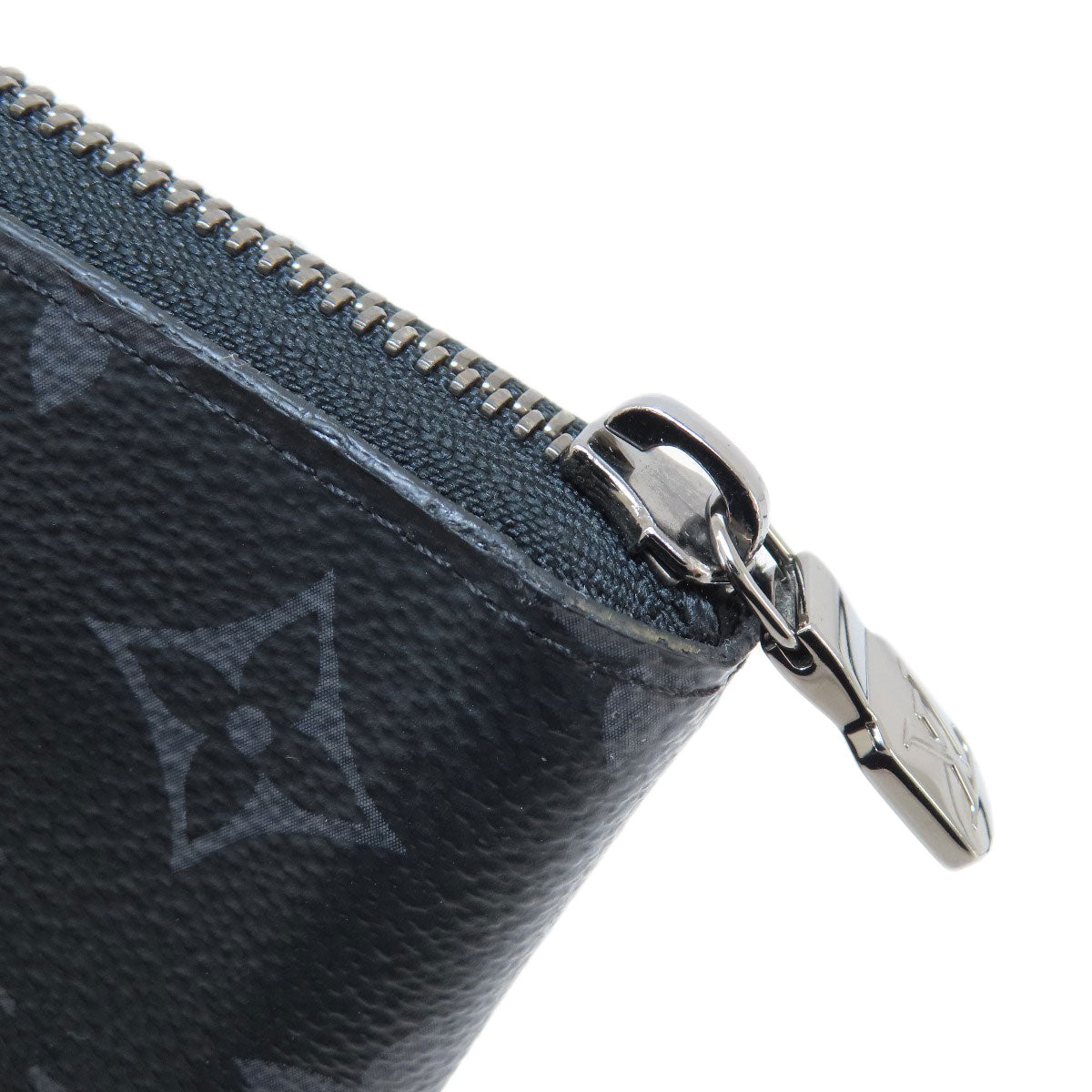 LOUIS VUITTON Long Wallet Purse M62295 Monogram Eclipse black Zippy wallet ã» Vertical