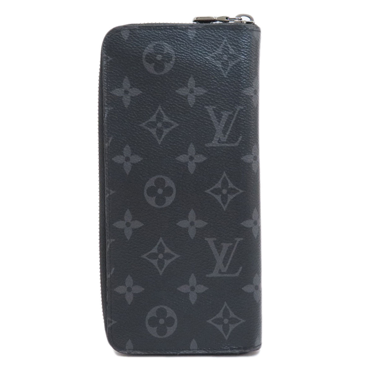 LOUIS VUITTON Long Wallet Purse M62295 Monogram Eclipse black Zippy wallet ã» Vertical