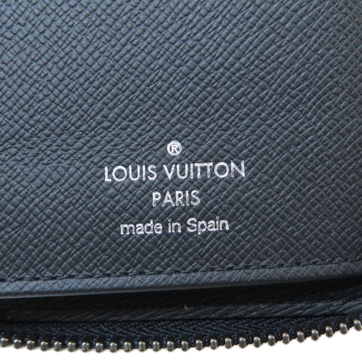 LOUIS VUITTON Long Wallet Purse M62295 Monogram Eclipse black Zippy wallet ã» Vertical