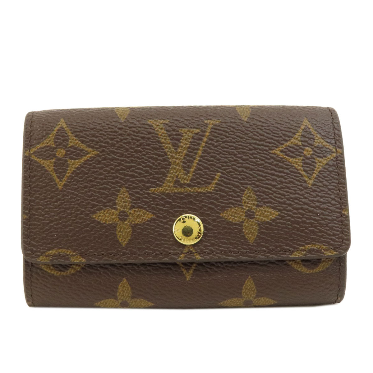 LOUIS VUITTON Key case Key holder M62630 Monogram canvas Brown Multicles6 Monogram