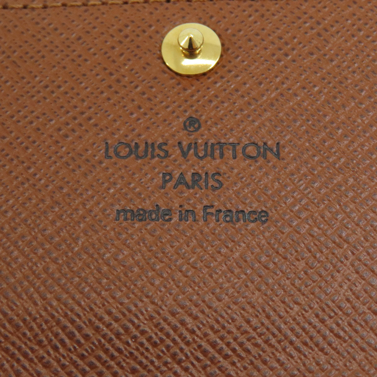 LOUIS VUITTON Key case Key holder M62630 Monogram canvas Brown Multicles6 Monogram