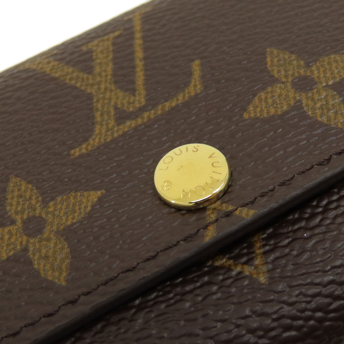 LOUIS VUITTON Key case Key holder M62630 Monogram canvas Brown Multicles6 Monogram