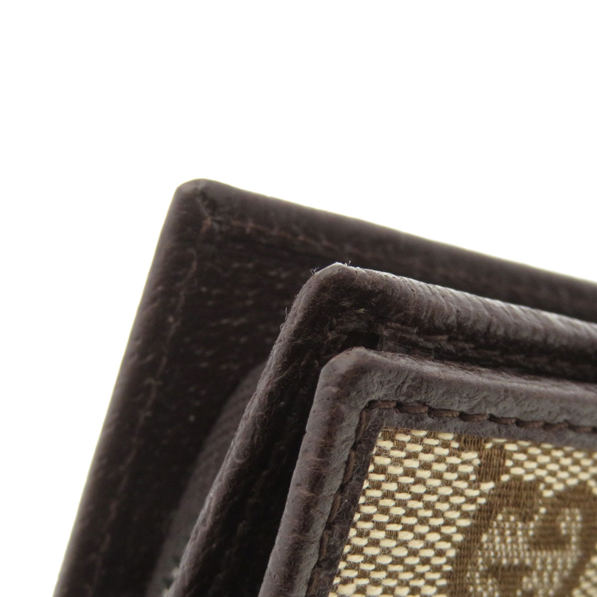 GUCCI Bifold Wallet 146568 canvas Brown GG