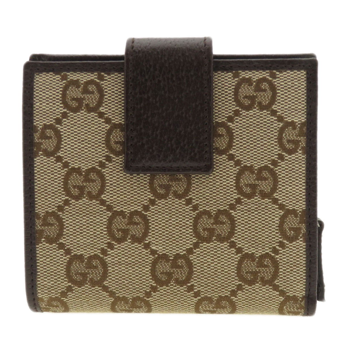 GUCCI Bifold Wallet 146568 canvas Brown GG