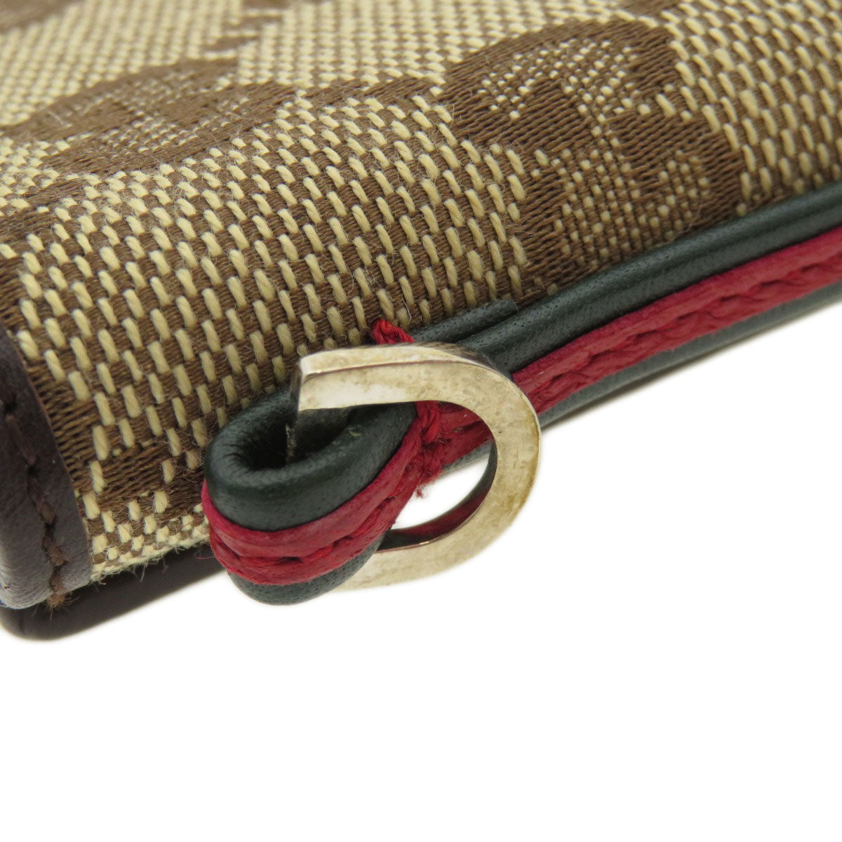 GUCCI Key case Key holder 131928 canvas Brown GG