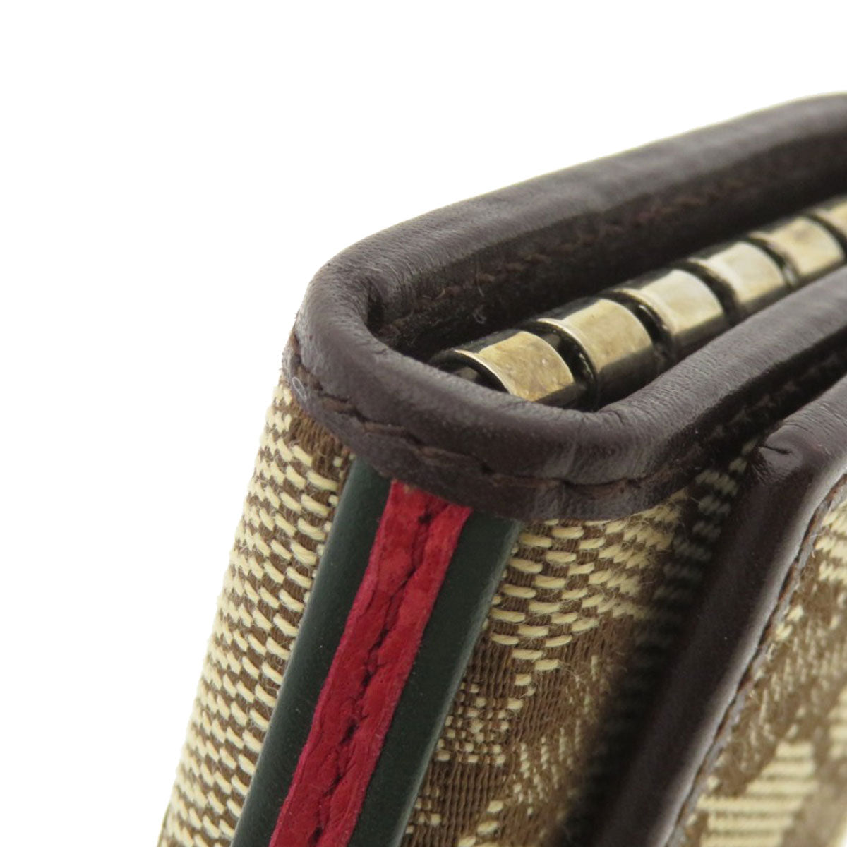 GUCCI Key case Key holder 131928 canvas Brown GG