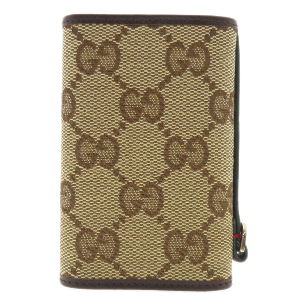 GUCCI Key case Key holder 131928 canvas Brown GG
