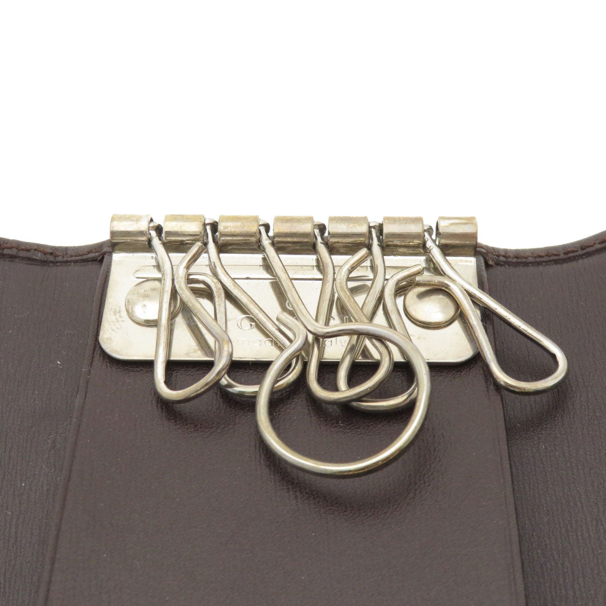 GUCCI Key case Key holder 131928 canvas Brown GG