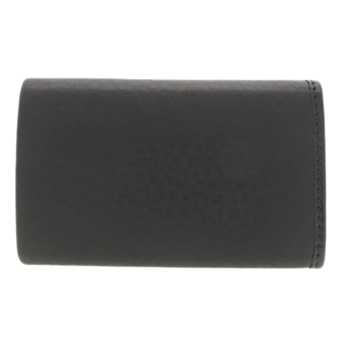 GUCCI Key case Key holder 92749 Calfskin black Logo motif