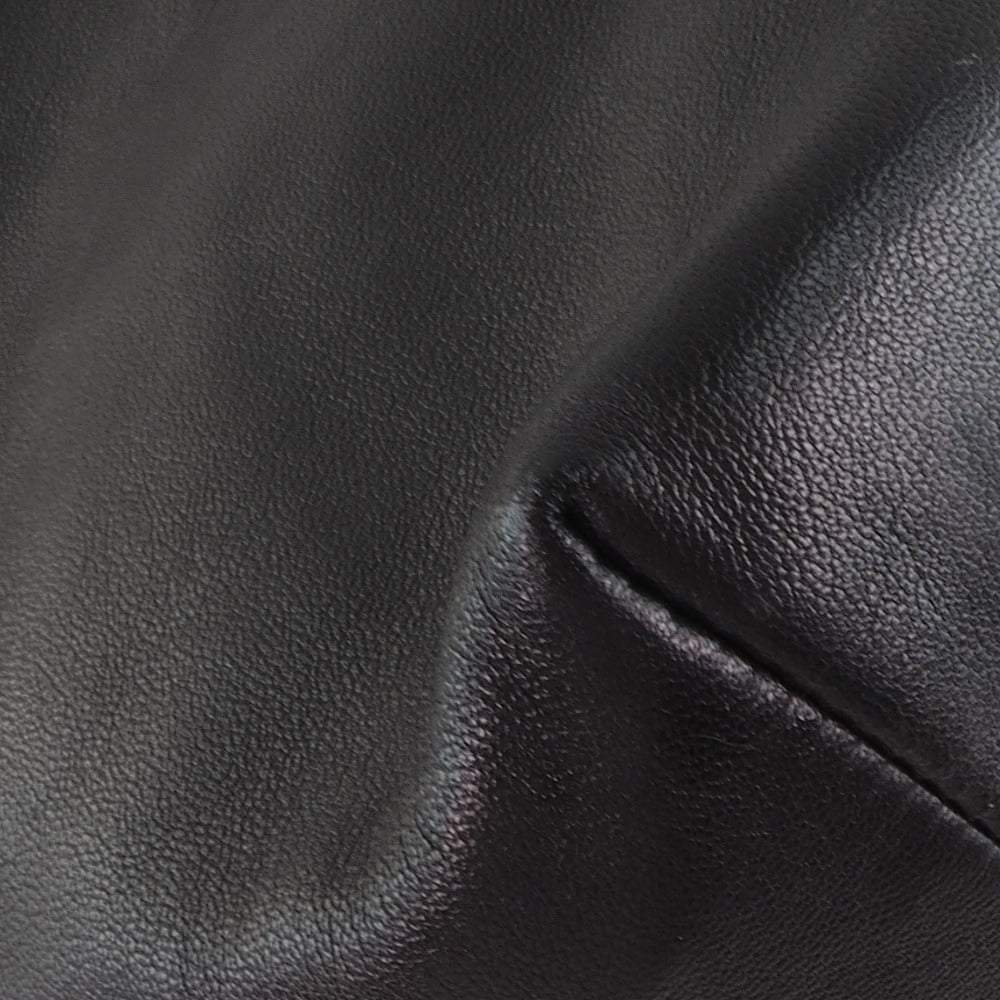 LOEWE Handbag lambskin black Women Used Authentic