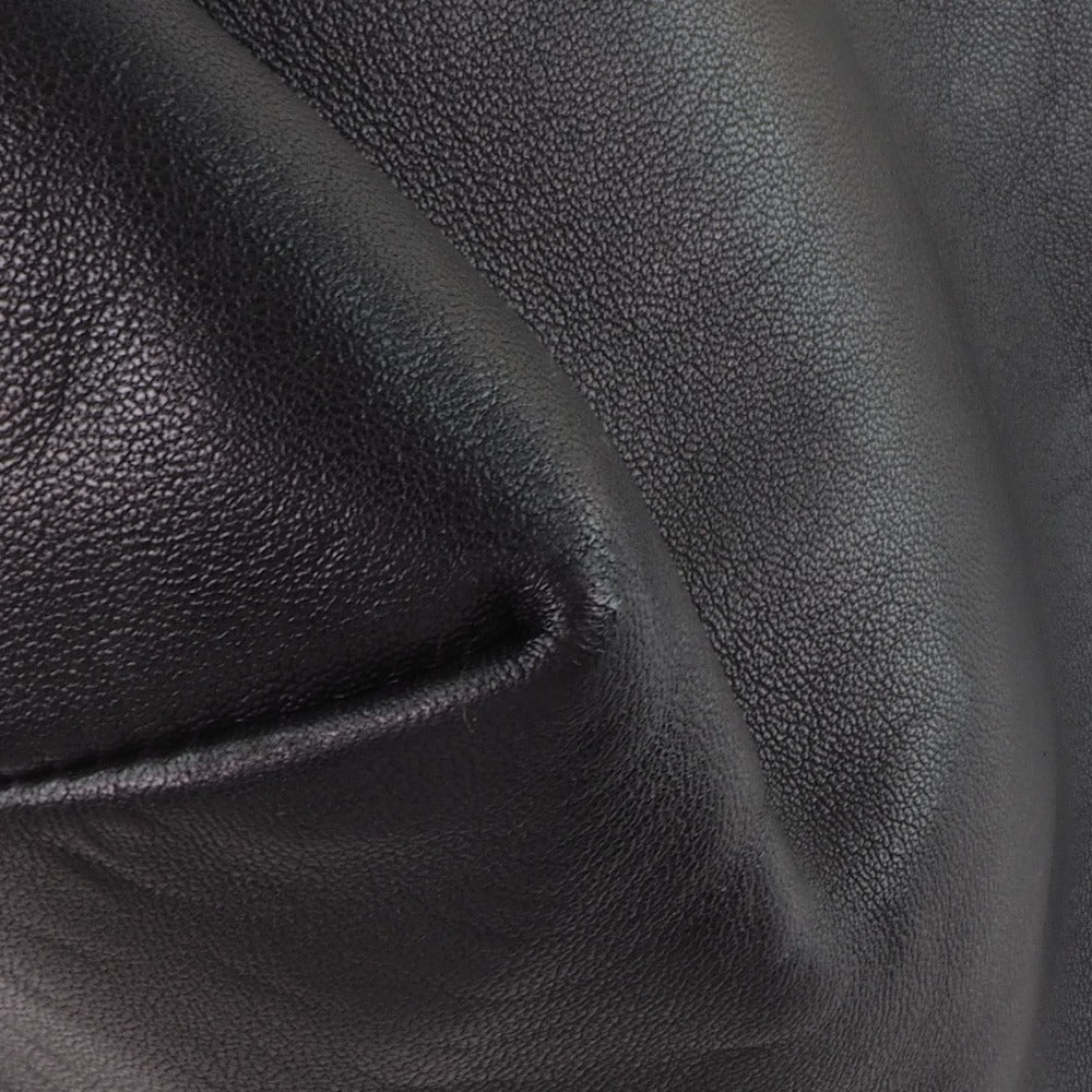 LOEWE Handbag lambskin black Women Used Authentic