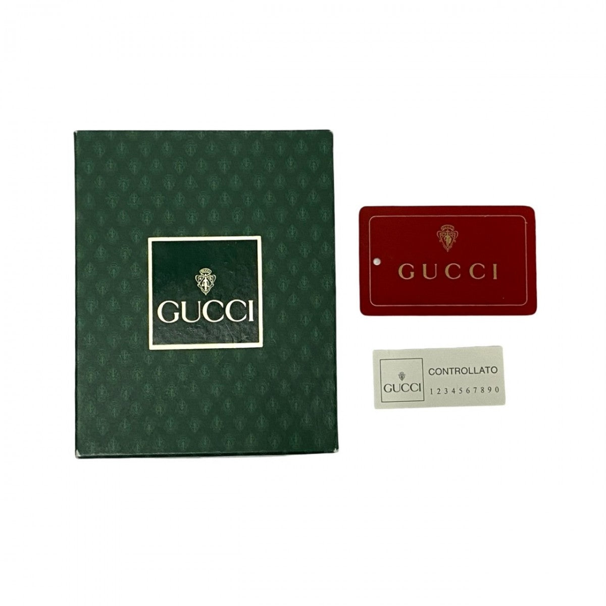 GUCCI Bifold Wallet leather Brown