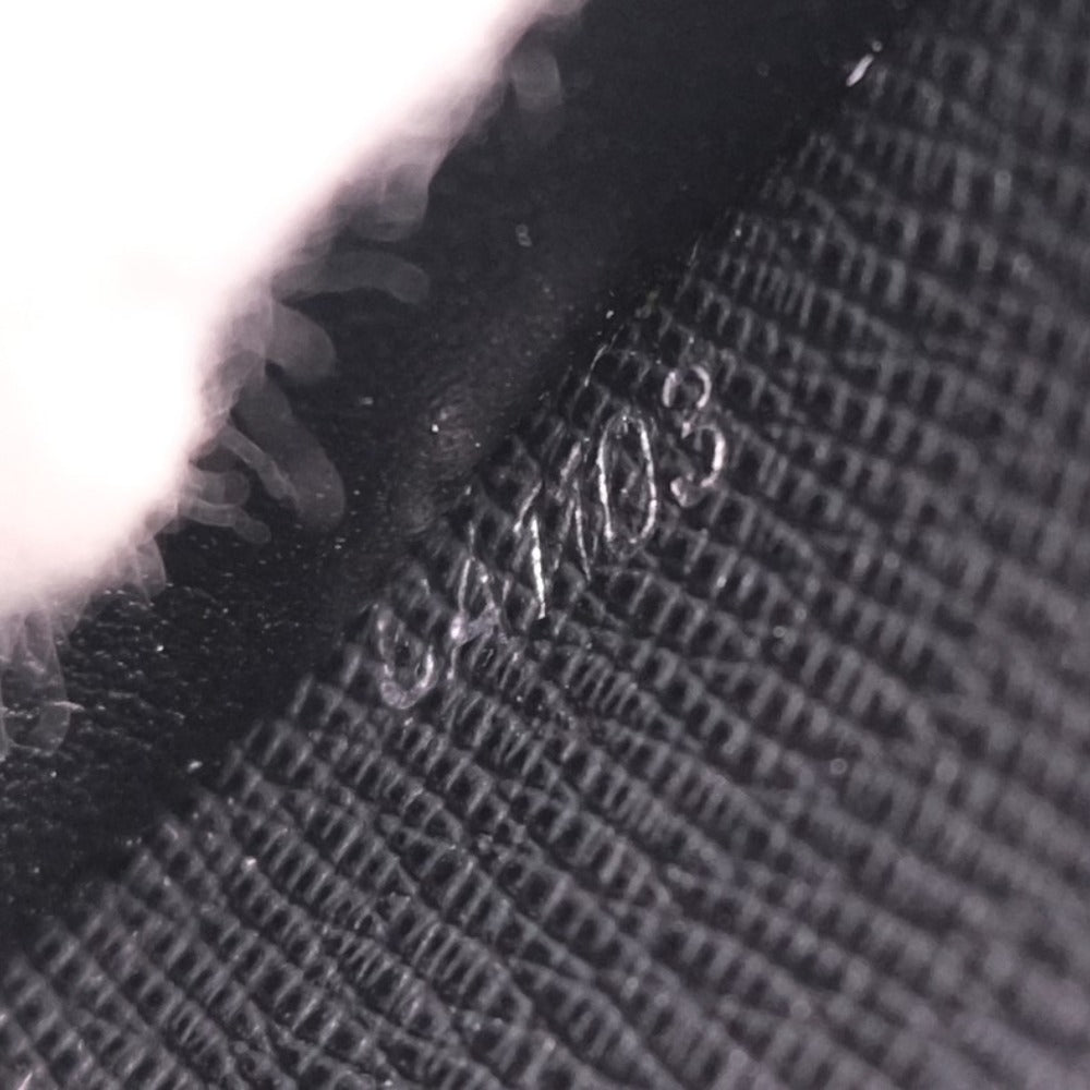 LOUIS VUITTON Long Wallet Purse M32822 Taiga black Zippy Wallet Vertical