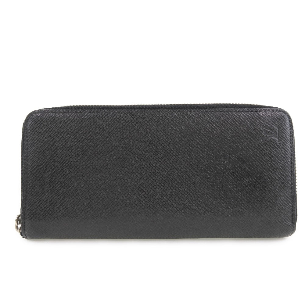 LOUIS VUITTON Long Wallet Purse M32822 Taiga black Zippy Wallet Vertical