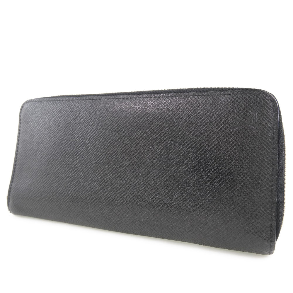 LOUIS VUITTON Long Wallet Purse M32822 Taiga black Zippy Wallet Vertical