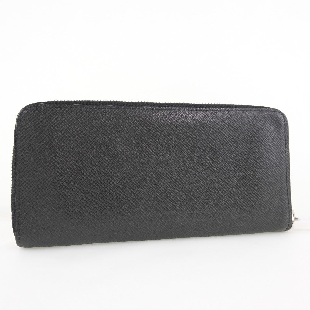 LOUIS VUITTON Long Wallet Purse M32822 Taiga black Zippy Wallet Vertical