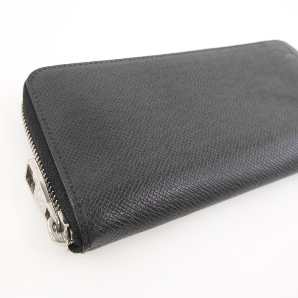 LOUIS VUITTON Long Wallet Purse M32822 Taiga black Zippy Wallet Vertical