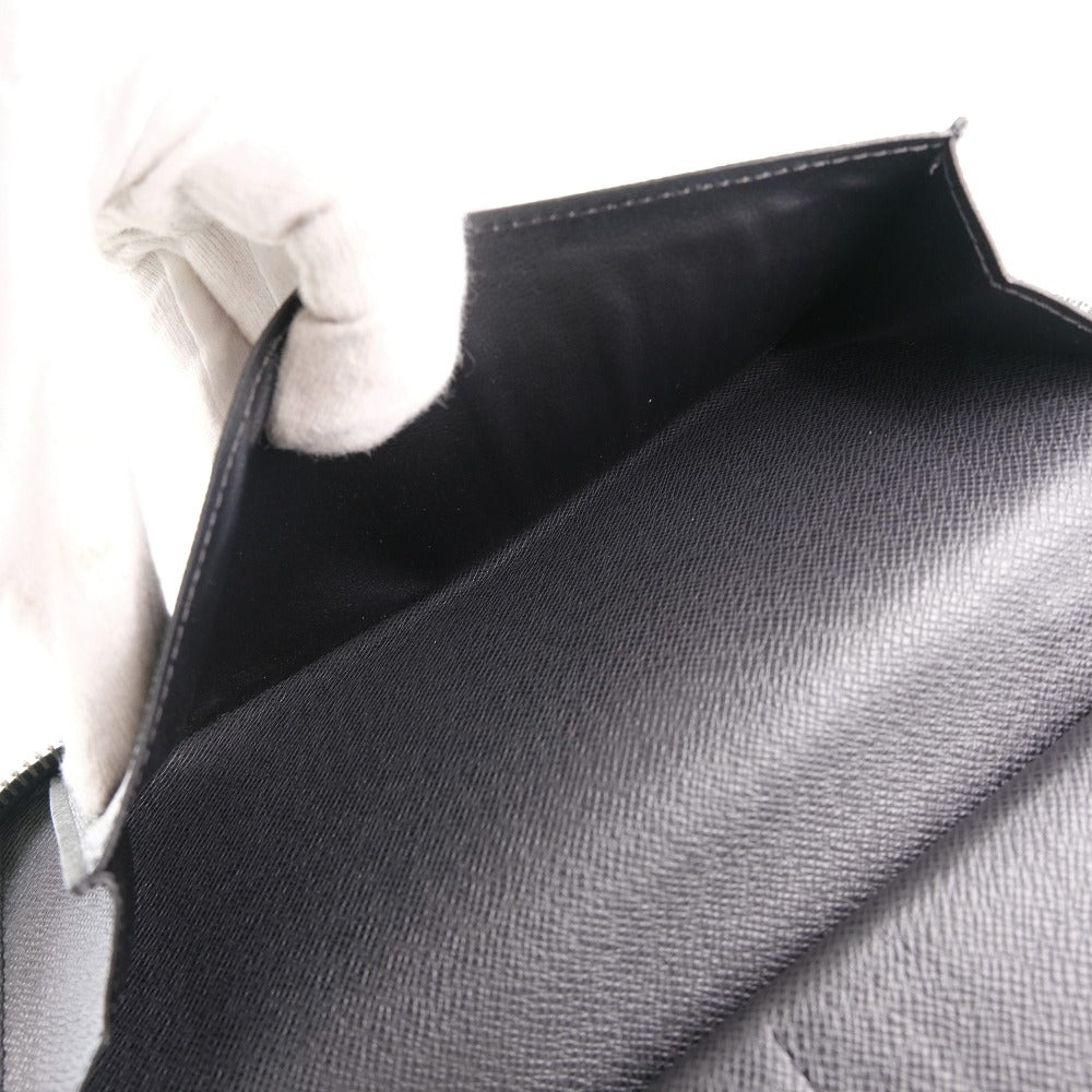 LOUIS VUITTON Long Wallet Purse M32822 Taiga black Zippy Wallet Vertical