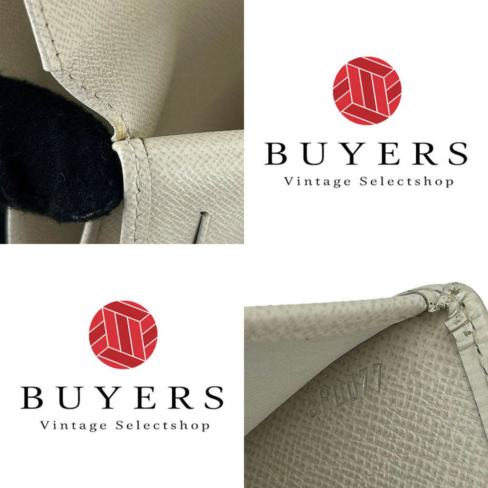 LOUIS VUITTON Tri-fold wallet M5801J Epi Leather white Portefeuille and Koala