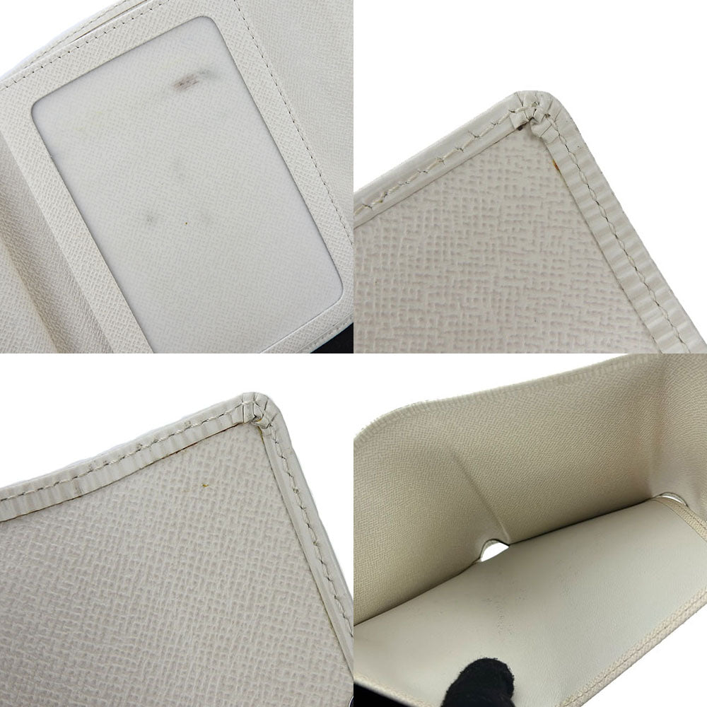 LOUIS VUITTON Tri-fold wallet M5801J Epi Leather white Portefeuille and Koala