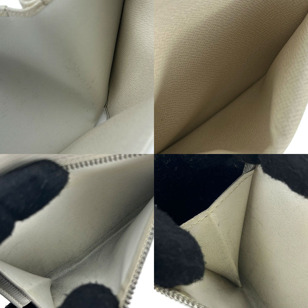 LOUIS VUITTON Tri-fold wallet M5801J Epi Leather white Portefeuille and Koala