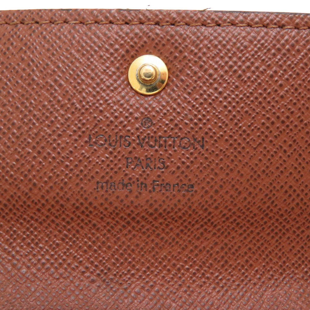 LOUIS VUITTON Key case Key holder M69517 Monogram canvas Brown Monogram Multicles4