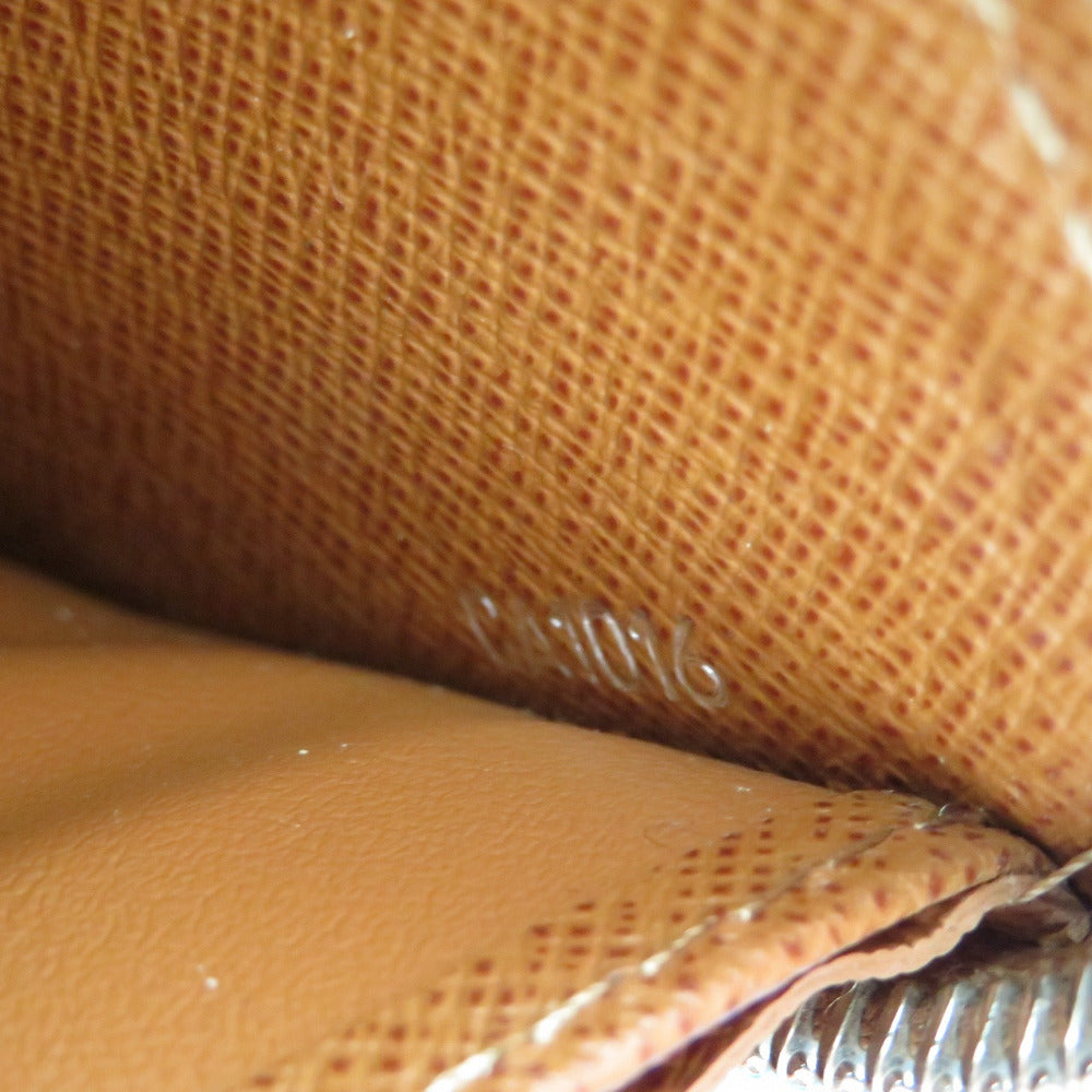 LOUIS VUITTON Long Wallet Purse Epi Leather Brown Epi Zippy wallet