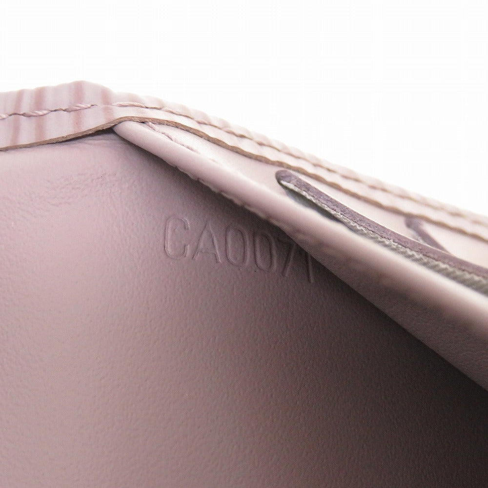 LOUIS VUITTON Long Wallet Purse M6338B Epi Leather lilac Epi Portefeuille International