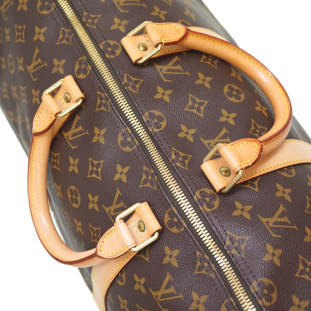 LOUIS VUITTON Handbag M41426 Monogram canvas Brown Monogram Keepall 50 Women Used Authentic