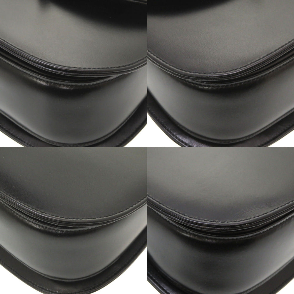 GUCCI Handbag 000 1951 0633 leather black Women Used Authentic
