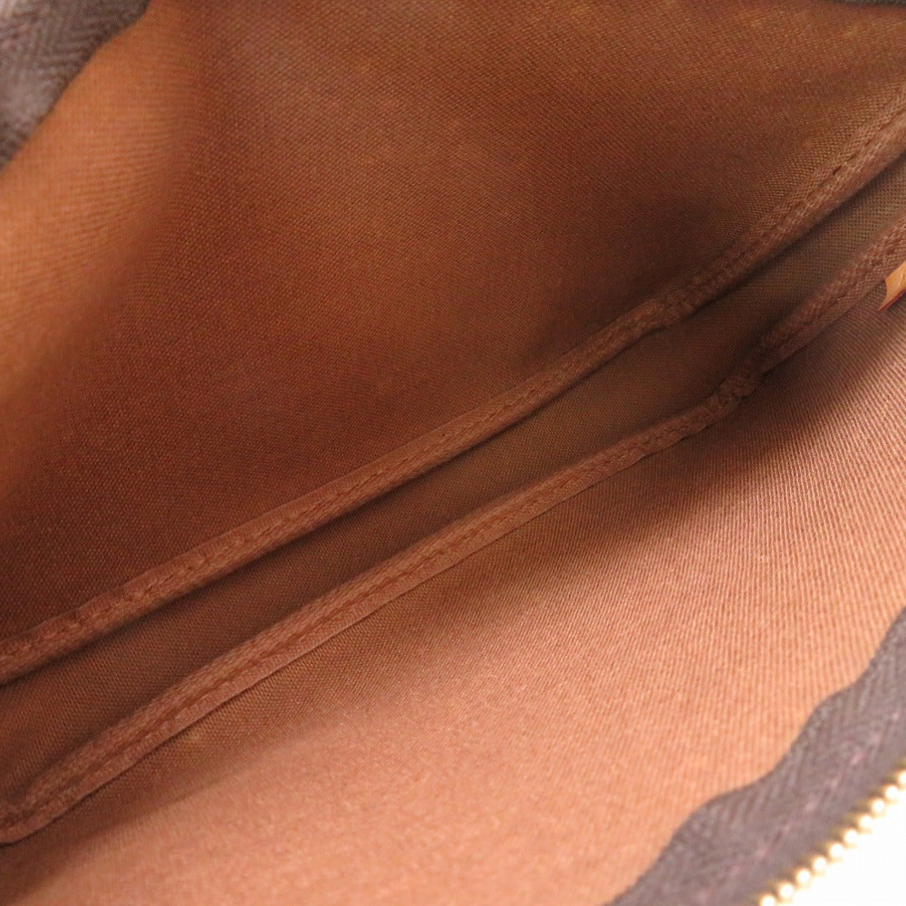LOUIS VUITTON Pouch M51980 Monogram canvas Brown Monogram Pochette Accessories Women Used Authentic