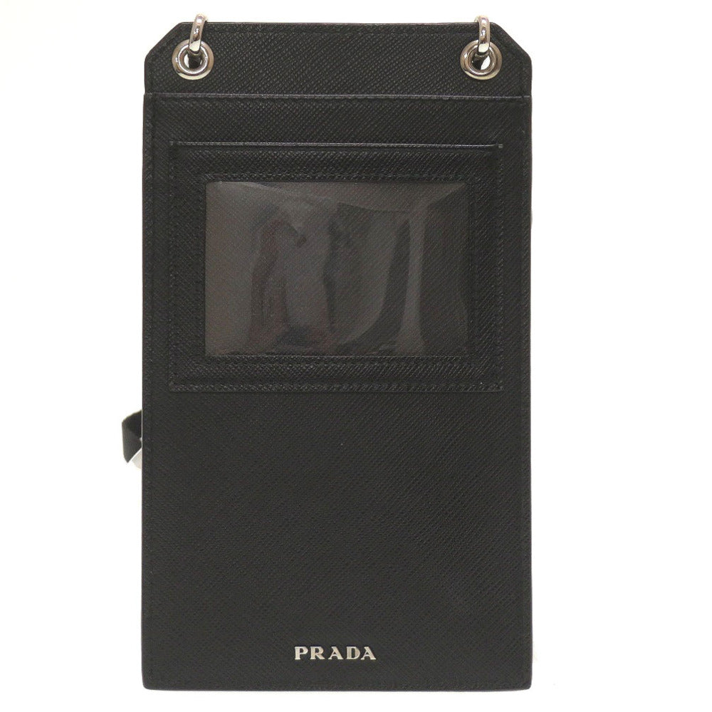 PRADA Shoulder Bag 2ZH068 leather black