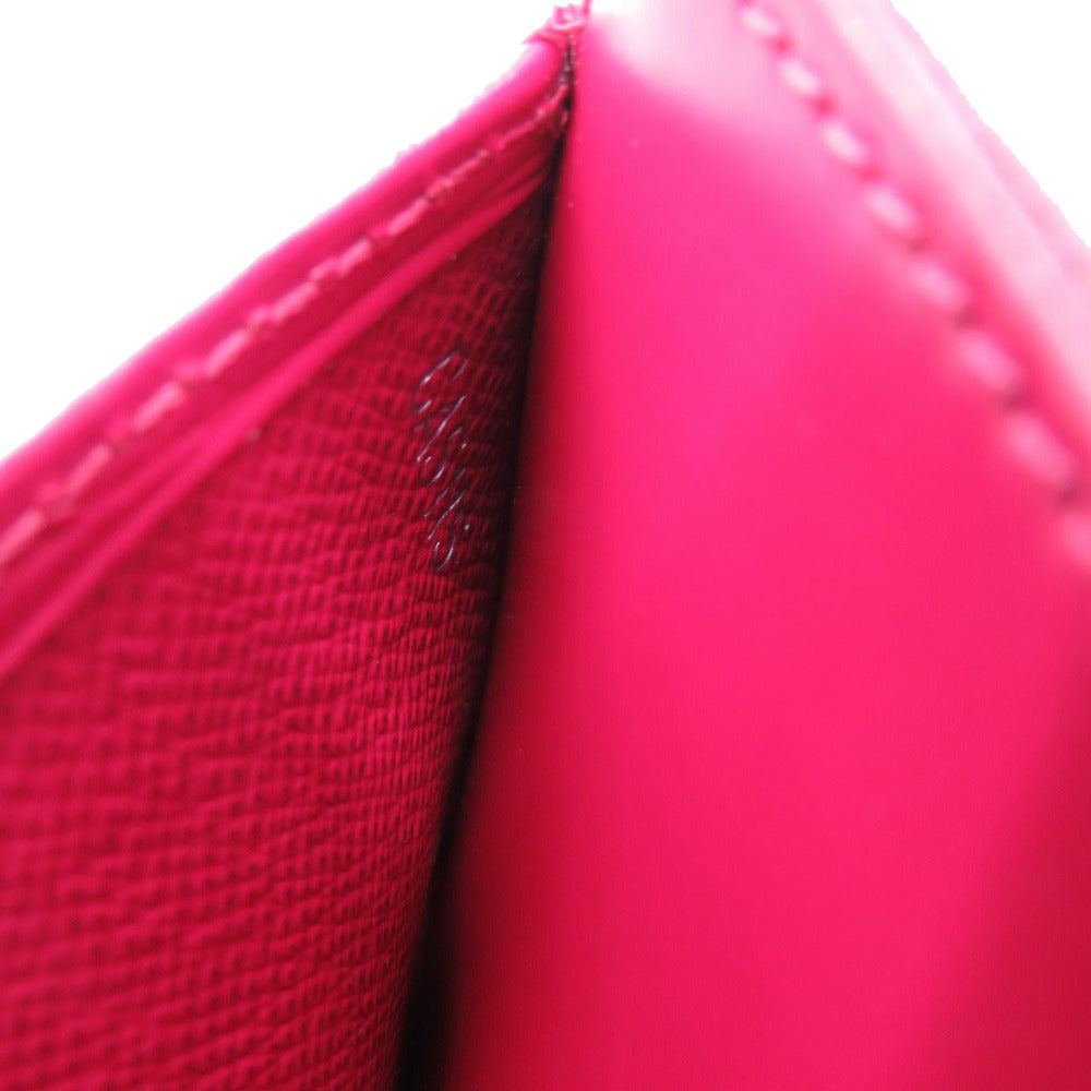 LOUIS VUITTON Card Case M60327 Epi Leather Fuchsia Epi Porte Cartes Simple